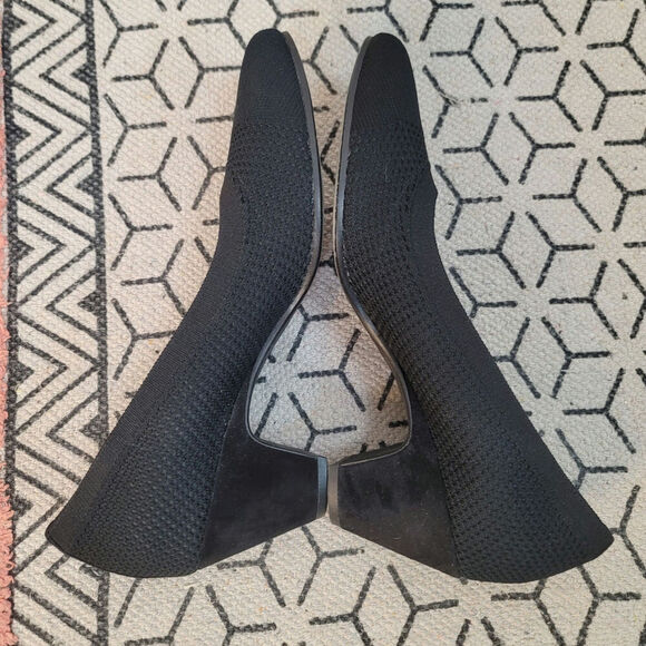 EILEEN FISHER Kiss Stretch Knit Pump in Black, sz 9 - Picture 8 of 15